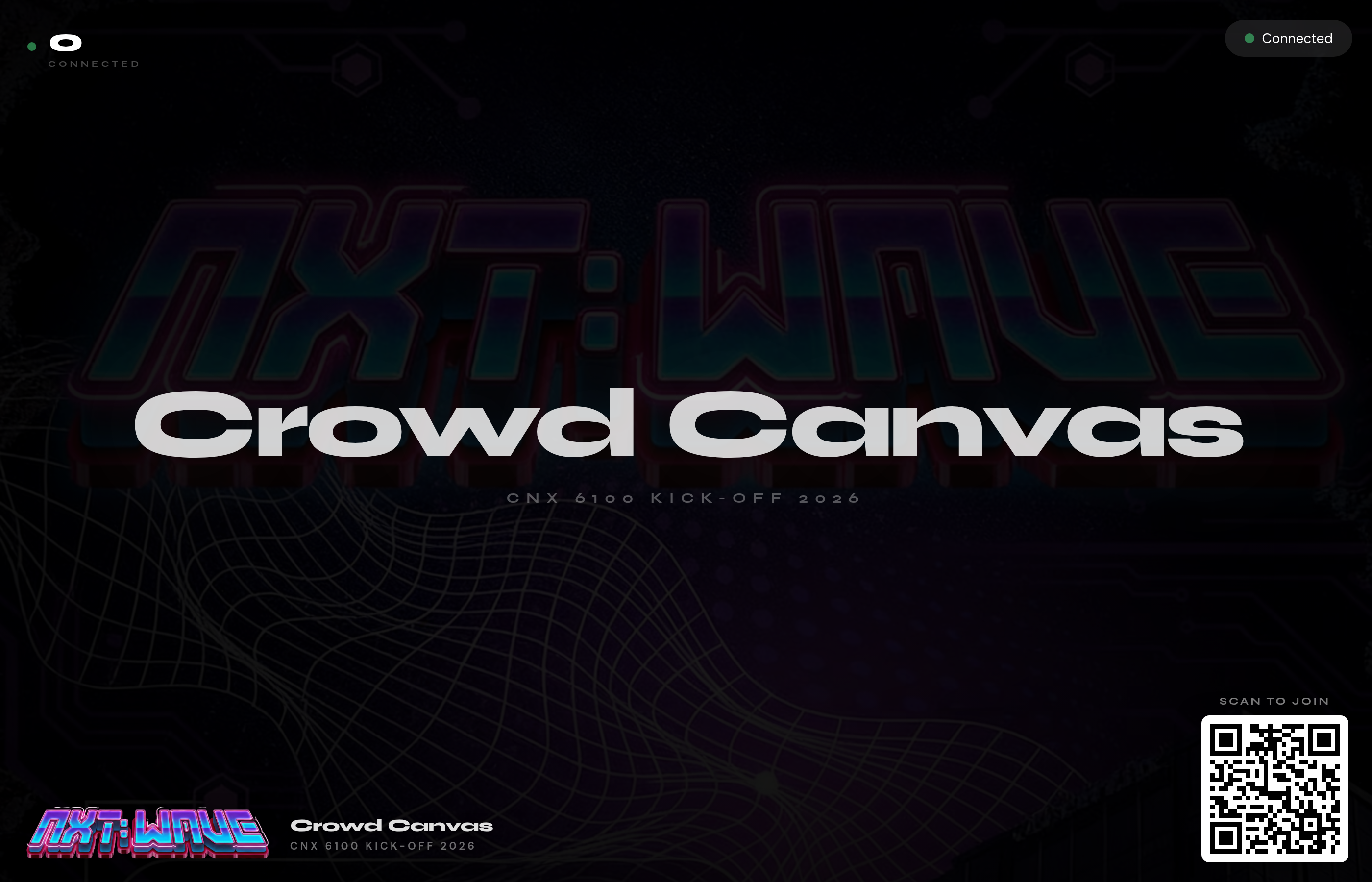 Live LED display with animated photos