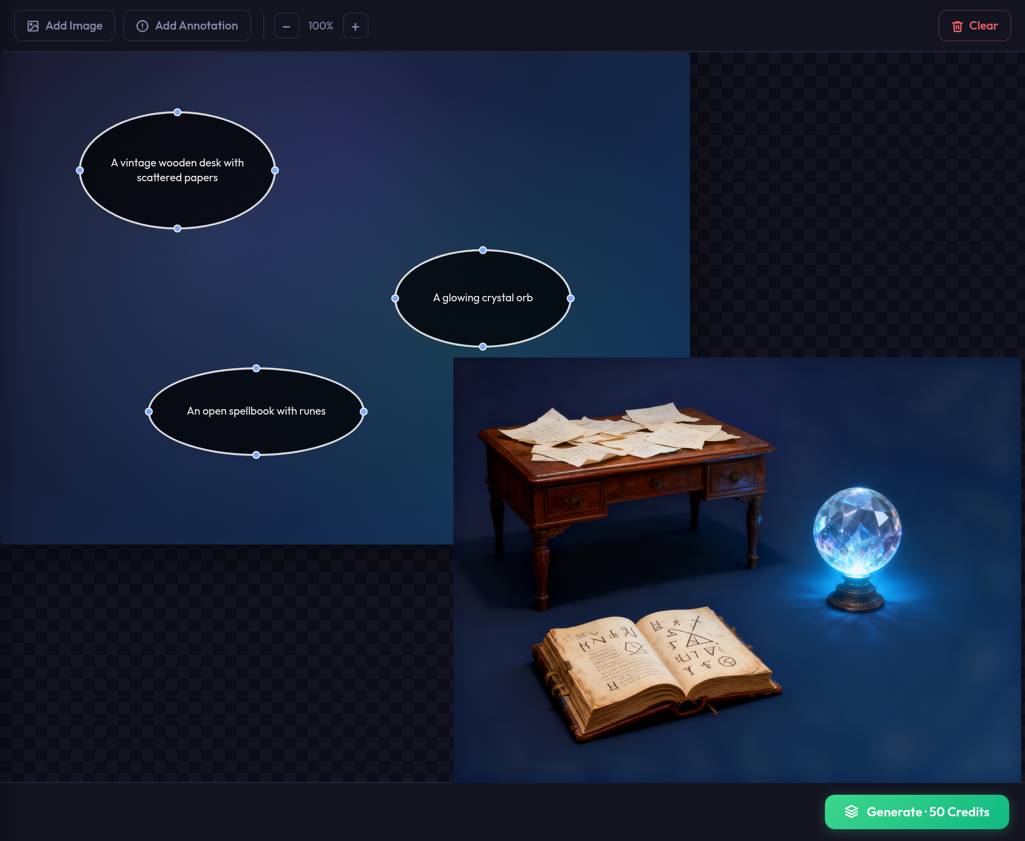 Composer — visual scene layout tool